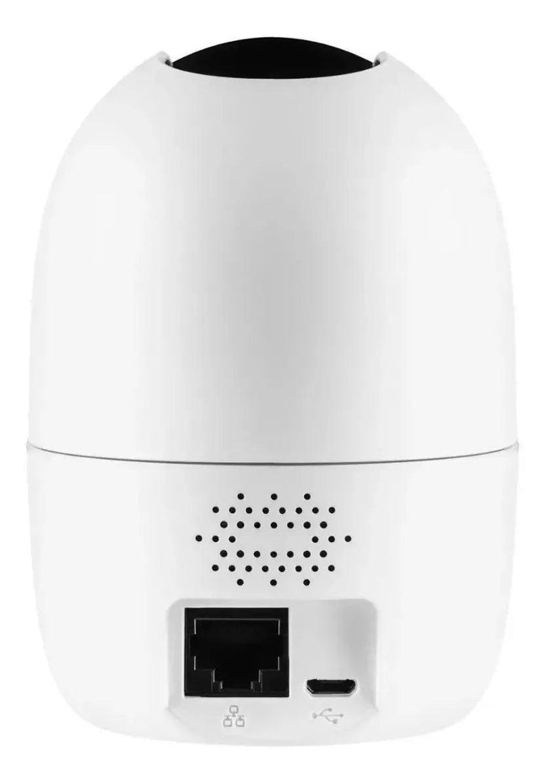 Câmera Inteligente Interna Im4 C + Micro-sd 32 Gb Intelbras Cor Branco