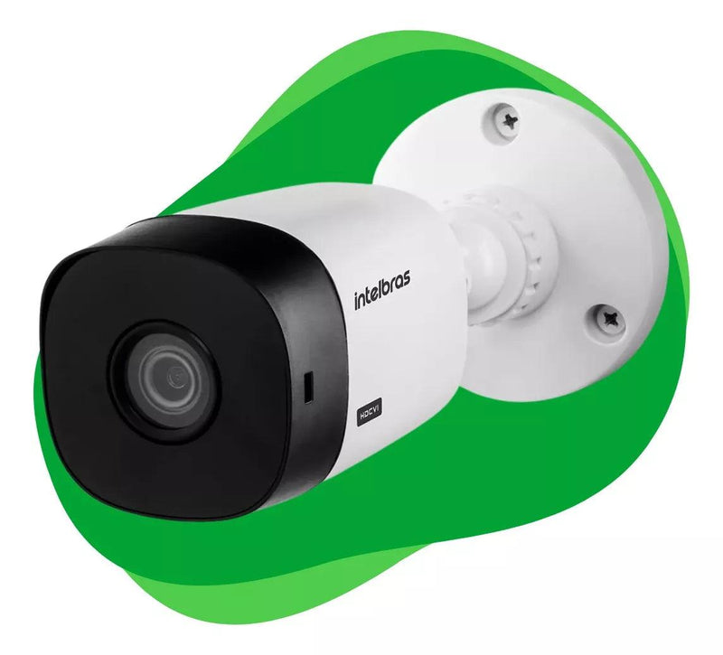 Kit 4 Câmeras Intelbras 1120b Dvr 4 Canais Lançamento