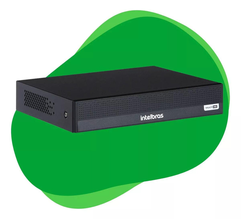 Kit 4 Câmeras Intelbras 1120b Dvr 4 Canais Lançamento